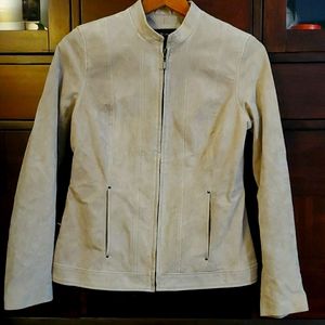 Sand/Tan Suede Jacket